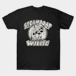 Steamboat Willie Worn T-Shirt